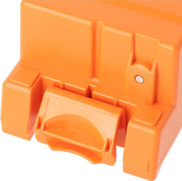 Originele Nihon Kohden-lithiumbatterij voor defibrillator Cardiolife AED2100 van SN 5001, AED2150, AED2151, AED2152 - 27 volt 2,8 Ah - niet-oplaadbaar - type SB-214VK / NKPB-28271K - 4 jaar batterij