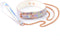 Bondageset Cosmo Bondage Collar and Leash Multicolours