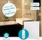 Nedis HTIP350WTW - Smart Wi-Fi Infraroodpaneelverwarming - 350W - Geschikt voor 9m²