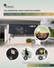 Microomvormer van NEP BDM800VA - Plug and Play - MPPT-efficientie > 99,5% - 5 m netsnoer - app voor