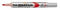 Pentel - Whiteboardmarker pentel mwl5s 1mm rood | 12 stuks