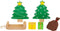 Small Foot - Houten Dieren Kerstmis in het Bos Speelset, 17dlg.