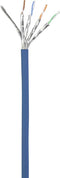 Renkforce RF-5047500 RJ45 Netwerkkabel, patchkabel CAT 6A S/FTP 2.00 m Blauw Snagless, Vlambestendig 1 stuk(s)