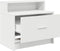 vidaXL - Nachtkastjes - 2 - st - met - lade - 51x31x47 - cm - wit