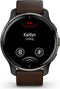 Garmin Venu 2 Plus - Unisex Smartwatch - 5 ATM waterdicht - Zwart (Bruin)