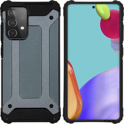 iMoshion Hoesje Geschikt voor Samsung Galaxy A52 (4G) / A52s / A52 (5G) Hoesje - iMoshion Rugged Xtreme Backcover - Donkerblauw