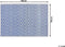 BALOTRA - Outdoor kleed - Blauw - 120 x 180 cm - Polypropyleen