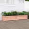 vidaXL - Plantenbak - 180x31x31 - cm - massief - douglashout