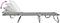 vidaXL - Opvouwbare - Ligbed - 2 - stuks - Draagbaar - Grijs - 600D - Oxford - Voortent