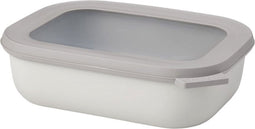 Mepal - Multikom Cirqula vershouddoos - 1000 ml - Rechthoekig - Nordic white