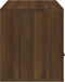 vidaXL - Tv-meubel - 100x35x40 - cm - bewerkt - hout - bruin - eikenkleur