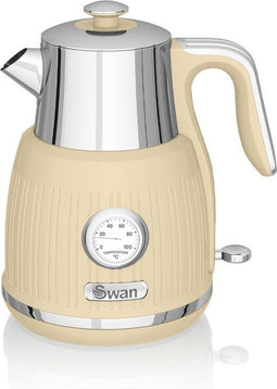Swan SK31040CN - Retro Waterkoker - 1.5 L 3000 Watt - Crème
