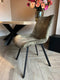 Meubel31 Riva Eetkamerstoelen - Duopack - Luxe Velvet & Metaal Frame - Groen