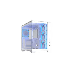 Asus 90DC00S3-B19000 - ATX Semi-toren doos - Gehard glas - Wit