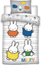 Miffy Baby Dekbedovertrek, Nijntje - 100 x 135 cm + 40 x 60 cm - Katoen