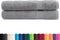 vidaXL - Saunadoeken - SOLUND - 2 - st - 600 - g/m² - 80x200 - cm - grijs