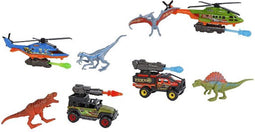 Dinoworld Voertuig met Schietfunctie en Dinosaurus