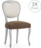 Stoelhoes Eysa JAZ Bruin 50 x 5 x 50 cm 2 Stuks