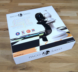 Paco Sako Vredes Schaak-SET - Kartonnen vouwbord - Samenwerkingsspel