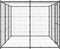 vidaXL - Hondenkennel - 26,62 - m² - staal