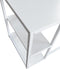 Bureau Stoer - computertafel - industrieel design - 120 cm breed - wit