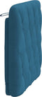 vidaXL - Hoofdbordkussen - 80 - cm - fluweel - blauw