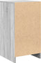 vidaXL - Dressoir - grijs - Sonoma - 40x41x75 - cm - gefabriceerd - hout