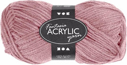 Oud roze acryl garen 80 meter