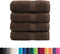 vidaXL - Gastendoekjes - SOLUND - 4 - st - 600 - g/m² - 30x50 - cm - bruin