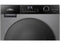 Everglades EVWM91412AG - Wasmachine - 9KG - A Klasse - Stoomfuncties/Allergie+ - Koolborstelloze Motor - Zeer Stil 72dB - Titanium Grijs