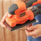 Black & Decker BEW220 - Excentrische schuurmachine 150W 14000rpm - Zwart Oranje