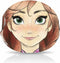 Gezichtsmasker Mad Beauty Frozen Anna (25 ml)