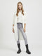 Vila Viril Long L/s Knit Cardigan - Dames Vest - Lange mouwen - White Alyssum