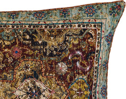 PTMD Sierkussen Navid - 60x10x40 cm - Katoen - Bruin