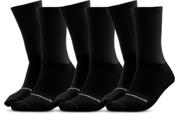 Travelhawk 3 Pack Wandelsokken - Unisex Trekking Sokken - Schokabsorberend en Ventilerend - Zwart (3 paar)