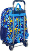 Schoolrugzak met Wielen Sonic Speed Blauw 33 x 42 x 14 cm