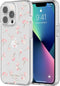 Kate Spade - iPhone 13 Pro - Hardshell Back Cover - Bloemen Wit Roze
