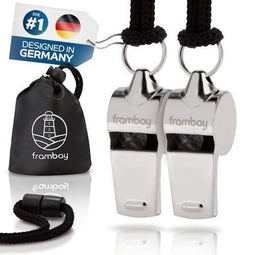 Frambay Fluitje - Scheidsrechtersfluitje - Innovatieve AirSpin bal