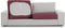 Kussenhoes Eysa ROC Tegel 85 x 15 x 100 cm Sofa