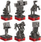 The Noble Collection Minecraft - Bordspel - Schaakset - 32 speelstukken - 45 x 45 cm