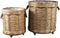 PTMD Mand Tifa - 61x61x60 cm - Wilg - Naturel - Set van 2