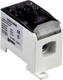 Ouneva Group VG03-0006 Verdeelblok Schroeven Grijs 1 stuk(s)