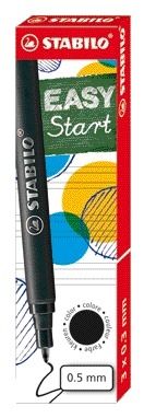 Rollerpenvulling STABILO Easyoriginal 0.5mm zwart doosje à 3 stuks | 24 stuks