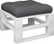 vidaXL - Palletkussen - 58x58x10 - cm - stof - grijs