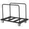 Platenwagen - Gipsplatenkar 816 kg - 115 x 74 cm - Zwart