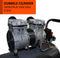 Kibani Super stille compressor 50L - Olievrij - 190L/min 8 bar - Inclusief luchtslang en bandenpomp (set)