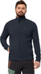 Jack Wolfskin BAISELBERG FZ M - Heren Outdoorvest - Zacht elastisch fleece - Carmine (2023)