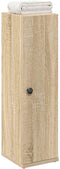 vidaXL - Badkamerkast - met - rolhouder - 20,5x22x72 - cm - sonoma - eikenkleurig