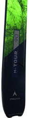 Dynastar M-Tour 90 - Toer ski's - Lichtgewicht hybride kern - Groen/Zwart 167 cm