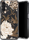 Selencia Hoesje - Geschikt voor Samsung Galaxy A13 (4G) - Zarya Fashion Extra Beschermende Backcover - Golden Flowers